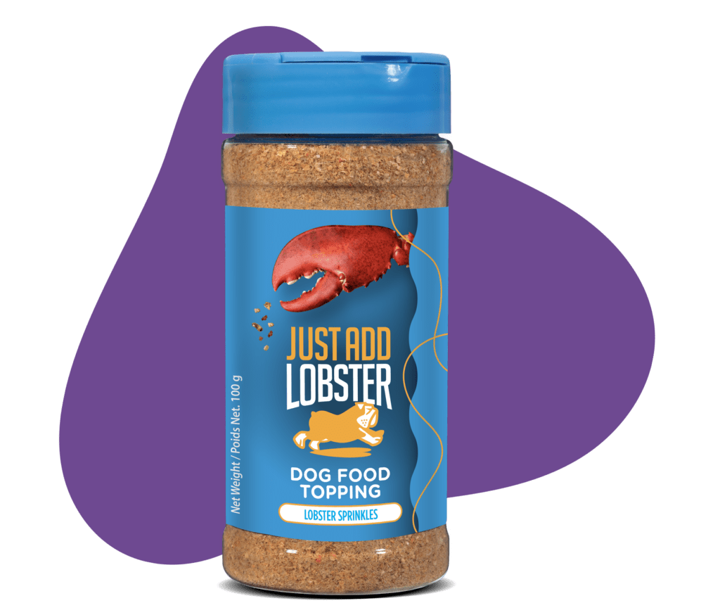 One bottle of Just Add Lobster Sprinkles Dog Food Topper